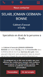 Mobile Screenshot of jomain-joele.avocat.fr