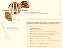 Tablet Screenshot of cabinet-schmidt.avocat.fr