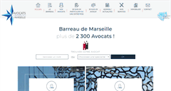 Desktop Screenshot of barreau-marseille.avocat.fr