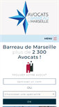 Mobile Screenshot of barreau-marseille.avocat.fr