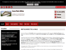 Tablet Screenshot of casses-marie-helene.avocat.fr