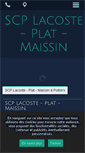 Mobile Screenshot of cabinetlacosteplat-scp.avocat.fr