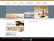 Tablet Screenshot of barreau-macon.avocat.fr