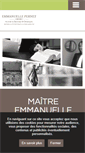 Mobile Screenshot of emmanuelle-pernet.avocat.fr