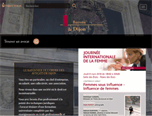 Tablet Screenshot of barreau-dijon.avocat.fr