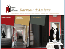 Tablet Screenshot of barreau-amiens.avocat.fr