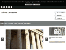 Tablet Screenshot of laveissiere.avocat.fr