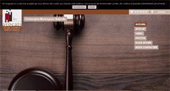 Desktop Screenshot of cabinet-christophemontagnon.avocat.fr