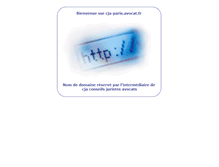 Tablet Screenshot of cja-paris.avocat.fr