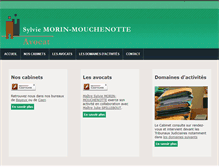 Tablet Screenshot of morin-mouchenotte.avocat.fr